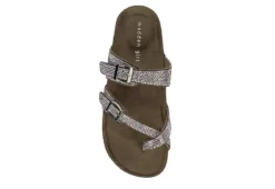 Madden Girl Womens Brycee Footbed Sandal - Med Metallic -Cheap Nike || Skechers || heydude Store US 01 250117 05