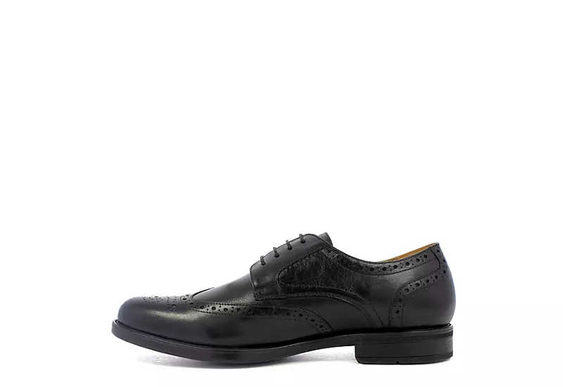 Florsheim Mens Midtown Wingtip Oxford - Black 6 Florsheim Mens Midtown Wingtip Oxford - Black - Image 4