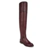 Franco Sarto Womens Haleen Over The Knee Boot - Burgundy -Cheap Nike || Skechers || heydude Store US 01 300473 00