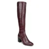 Franco Sarto Womens Tribute Wide Calf Tall Boot - Dark Purple -Cheap Nike || Skechers || heydude Store US 01 300549 00