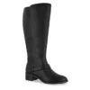 Easy Street Womens Jewel Wide Calf Tall Boot - Black