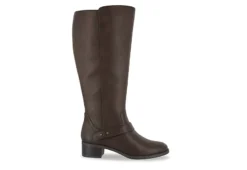 Easy Street Womens Jewel Wide Calf Tall Boot - Brown -Cheap Nike || Skechers || heydude Store US 01 300662 01