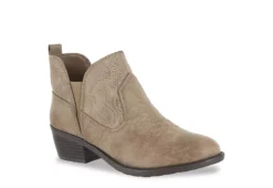 Easy Street Womens Legend Bootie - Taupe