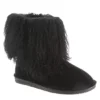 Bearpaw Womens Boo Fur Boot - Black -Cheap Nike || Skechers || heydude Store US 01 300708 00