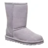 Bearpaw Womens Elle Short Fur Boot - Grey -Cheap Nike || Skechers || heydude Store US 01 300728 00