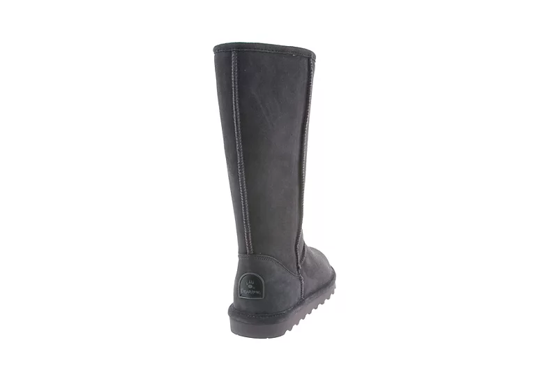 Bearpaw Womens Elle Tall Fur Boot - Grey 7 Bearpaw Womens Elle Tall Fur Boot - Grey - Image 5