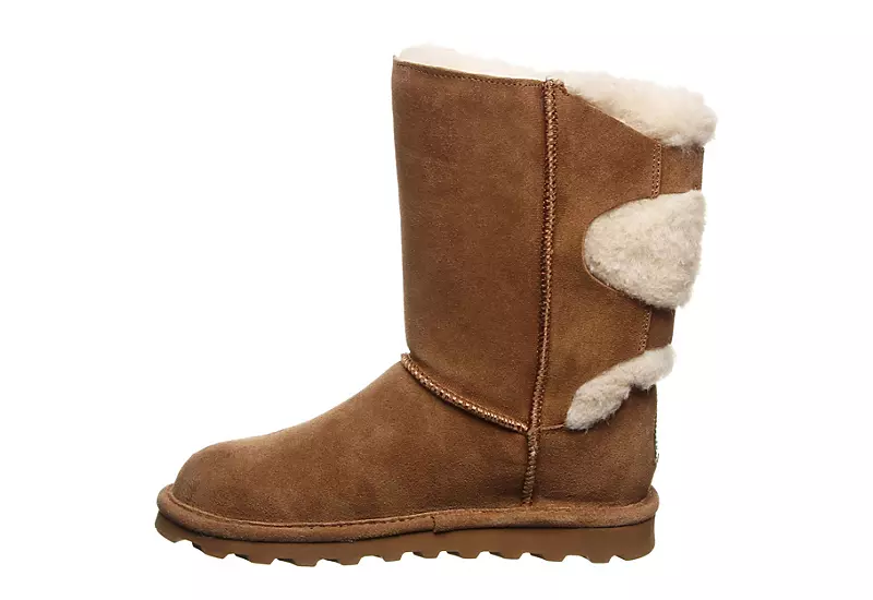 Bearpaw Womens Eloise Fur Boot - Tan 6 Bearpaw Womens Eloise Fur Boot - Tan - Image 4