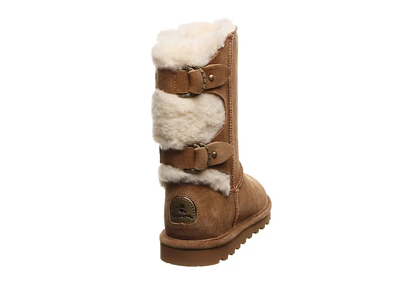 Bearpaw Womens Eloise Fur Boot - Tan 7 Bearpaw Womens Eloise Fur Boot - Tan - Image 5