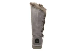 Bearpaw Womens Emery Fur Boot - Grey -Cheap Nike || Skechers || heydude Store US 01 300749 04