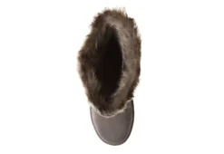 Bearpaw Womens Emery Fur Boot - Grey -Cheap Nike || Skechers || heydude Store US 01 300749 05