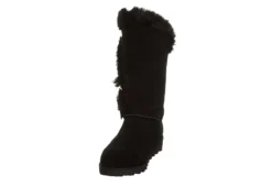 Bearpaw Womens Genevieve Fur Boot - Black -Cheap Nike || Skechers || heydude Store US 01 300751 02