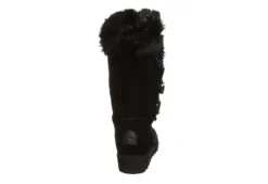 Bearpaw Womens Genevieve Fur Boot - Black -Cheap Nike || Skechers || heydude Store US 01 300751 04