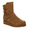 Bearpaw Womens Lucy Fur Wedge Boot - Tan -Cheap Nike || Skechers || heydude Store US 01 300779 00