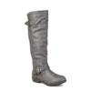Journee Collection Womens Spokane Extra Wide Calf Tall Boot - Dark Grey -Cheap Nike || Skechers || heydude Store US 01 300946 00