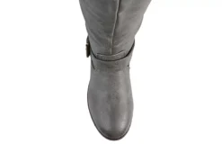 Journee Collection Womens Spokane Extra Wide Calf Tall Boot - Dark Grey -Cheap Nike || Skechers || heydude Store US 01 300946 05