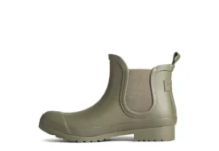 Sperry Womens Walker Chelsea Rain Boot - Olive -Cheap Nike || Skechers || heydude Store US 01 301725 02