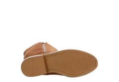 Eva & Zoe Womens Bria Wide Calf Tall Boot - Cognac -Cheap Nike || Skechers || heydude Store US 01 301948 06