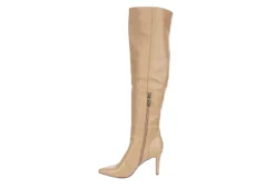 Xappeal Womens Miranda Wide Calf Over The Knee Boot - Latte -Cheap Nike || Skechers || heydude Store US 01 301978 03