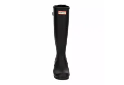 Hunter Boots Llc Womens Original Back Adj Gloss Rain Boot - Black -Cheap Nike || Skechers || heydude Store US 01 302431 02