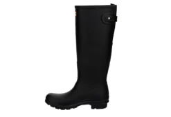 Hunter Boots Llc Womens Original Back Adj Gloss Rain Boot - Black -Cheap Nike || Skechers || heydude Store US 01 302431 03