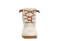 Sperry Womens Syren Gulf Sherpa Duck Boot - Ivory -Cheap Nike || Skechers || heydude Store US 01 302507 02
