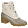 Sperry Womens Syren Gulf Heel Teddy Duck Boot - Taupe -Cheap Nike || Skechers || heydude Store US 01 302510 00