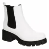 Madden Girl Womens Tessa Chelsea Boot - White -Cheap Nike || Skechers || heydude Store US 01 302520 00