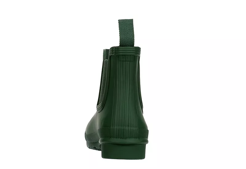 Hunter Boots Llc Womens Original Chelsea Rain Boot - Dark Green 7 Hunter Boots Llc Womens Original Chelsea Rain Boot - Dark Green - Image 5