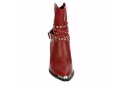 Michael By Michael Shannon Womens Dottie Western Boot - Red -Cheap Nike || Skechers || heydude Store US 01 302819 02