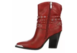 Michael By Michael Shannon Womens Dottie Western Boot - Red -Cheap Nike || Skechers || heydude Store US 01 302819 03