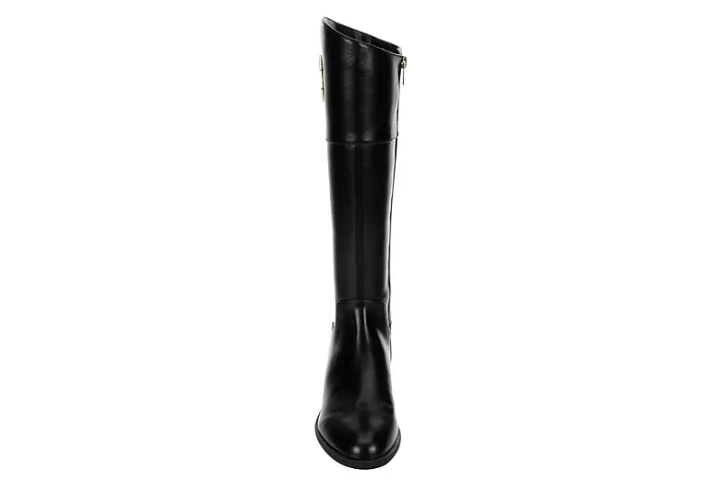 Michael By Michael Shannon Womens Brielle Wide Calf Tall Riding Boot - Black 5 Michael By Michael Shannon Womens Brielle Wide Calf Tall Riding Boot - Black - Image 3