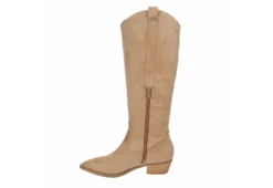 Dv By Dolce Vita Womens Kitschy Western Boot - Beige -Cheap Nike || Skechers || heydude Store US 01 302853 03