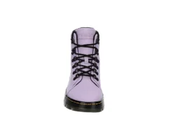 Dr. Martens Dr.martens Womens Combs Nylon Combat Boot - Lilac -Cheap Nike || Skechers || heydude Store US 01 302907 02