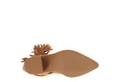 Journee Collection Womens Hartly Fringed Wide Calf Dress Boot - Tan -Cheap Nike || Skechers || heydude Store US 01 303180 06