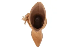 Journee Collection Womens Hartly Fringed Extra Wide Calf Dress Boot - Tan -Cheap Nike || Skechers || heydude Store US 01 303185 05