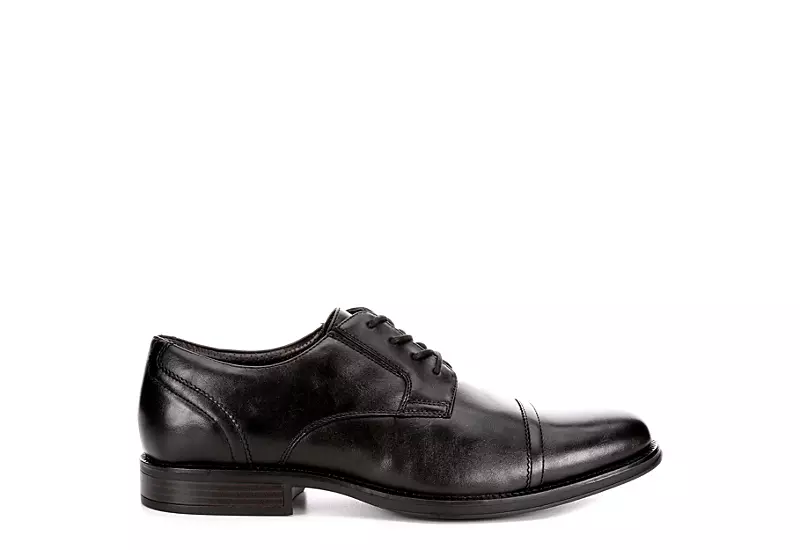 Dockers Mens Garfield Cap Toe Oxford - Black 4 Dockers Mens Garfield Cap Toe Oxford - Black - Image 2
