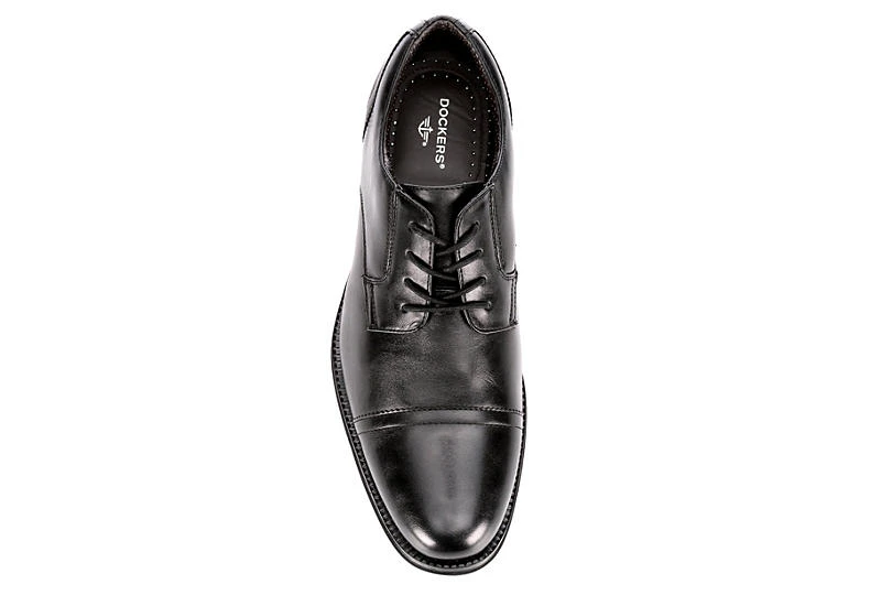 Dockers Mens Garfield Cap Toe Oxford - Black 8 Dockers Mens Garfield Cap Toe Oxford - Black - Image 6