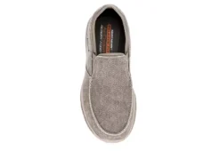 Skechers Mens Moseco Slip On Sneaker - Taupe -Cheap Nike || Skechers || heydude Store US 01 335293 05