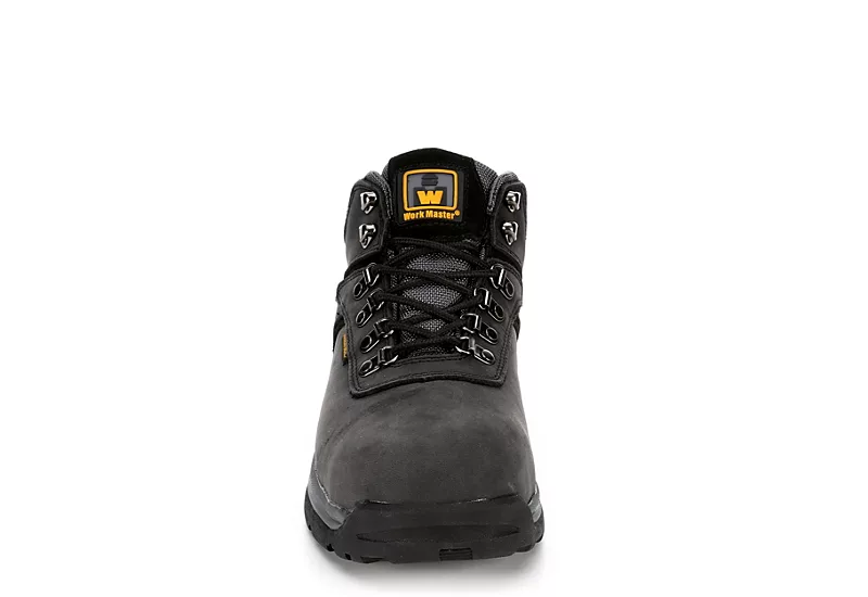 Work Master Mens Colorado Steel Toe Work Boot - Black 5 Work Master Mens Colorado Steel Toe Work Boot - Black - Image 3