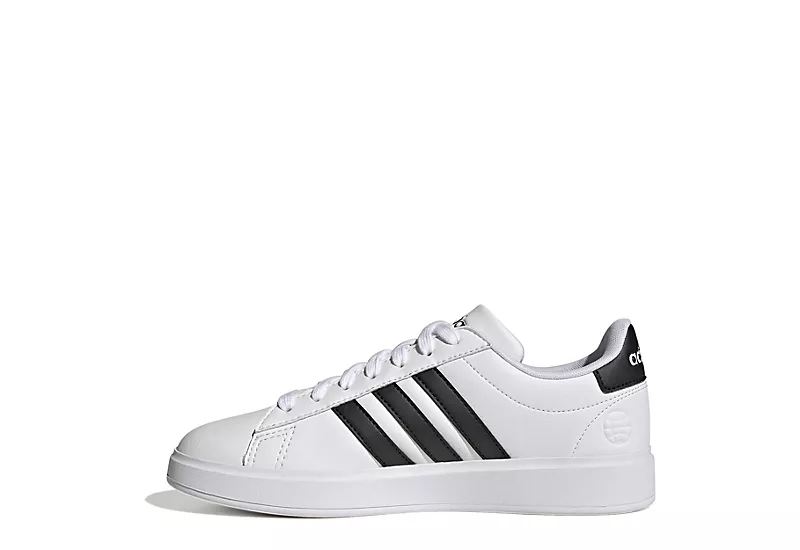 Adidas Womens Grand Court 2.0 Sneaker - White 5 Adidas Womens Grand Court 2.0 Sneaker - White - Image 3
