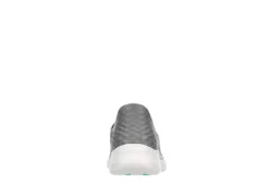 Skechers Womens Go Walk 6 Quick Fit Slip-ins Walking Shoe - Grey -Cheap Nike || Skechers || heydude Store US 01 401390 04