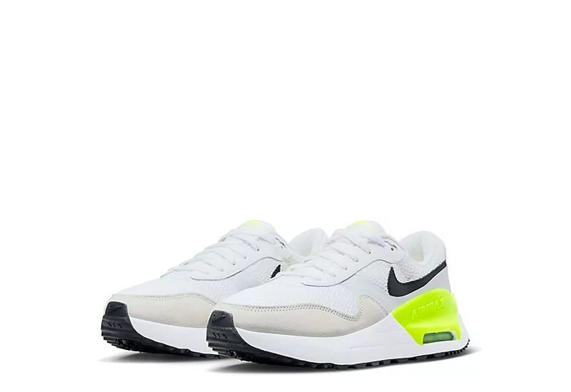 Nike Womens Air Max Systm Sneaker - White 3 Nike Womens Air Max Systm Sneaker - White
