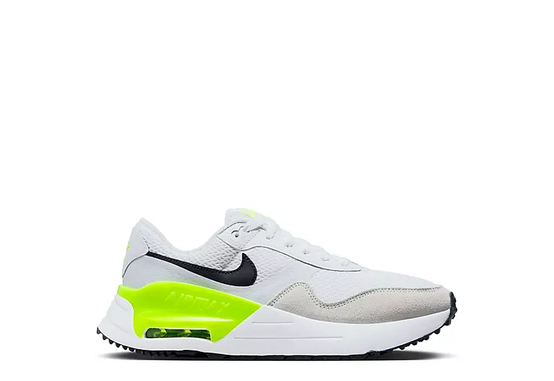 Nike Womens Air Max Systm Sneaker - White 4 Nike Womens Air Max Systm Sneaker - White - Image 2