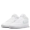 Nike Womens Court Vision Mid Sneaker - White -Cheap Nike || Skechers || heydude Store US 01 401631 00