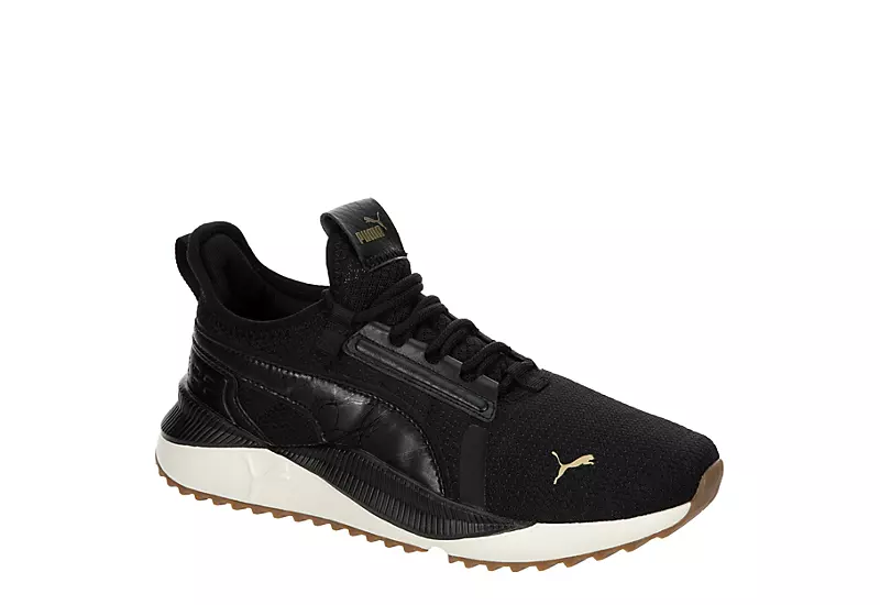 Puma Womens Pacer Future Street Lux Deco Sneaker - Black 3 Puma Womens Pacer Future Street Lux Deco Sneaker - Black