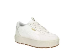 Puma Womens Karmen Rebelle Platform Sneaker - Off White