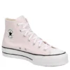 Converse Womens Chuck Taylor All Star High Top Platform Sneaker - Pale Pink