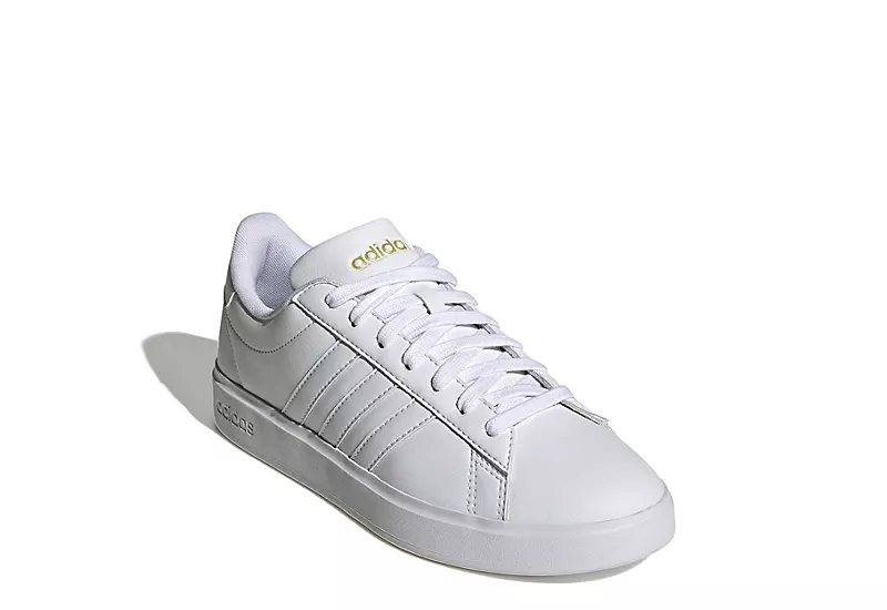 Adidas Womens Grand Court 2.0 Sneaker - White 3 Adidas Womens Grand Court 2.0 Sneaker - White