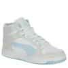 Puma Womens Rebound Lay Up Sneaker - White -Cheap Nike || Skechers || heydude Store US 01 401839 00