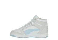 Puma Womens Rebound Lay Up Sneaker - White -Cheap Nike || Skechers || heydude Store US 01 401839 03